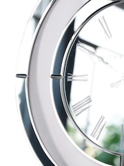 Laura Ashley Clear Lexham Mirror Wall Clock - Image 4 of 5