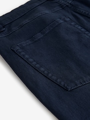 Blue Navy Straight Fit Coloured Stretch Jeans - Image 7 of 10