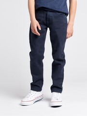 Lee Blue Boys Daren Twill Trousers - Image 1 of 6