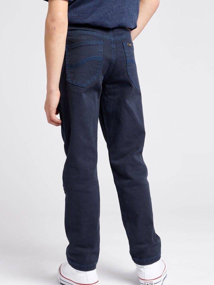 Lee Blue Boys Daren Twill Trousers - Image 2 of 6