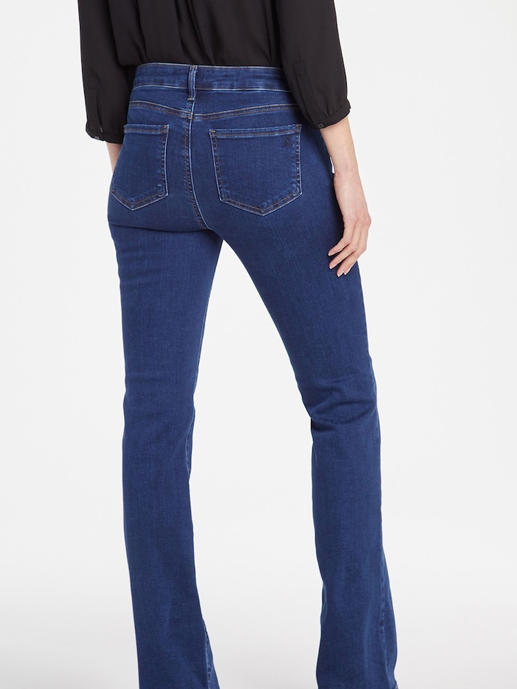 Mittelblau - Nydj Barbara Bootcut-Jeans - Bild 4 von 4 Mittelblau - Nydj Barbara Bootcut-Jeans - Bild 4 von 4