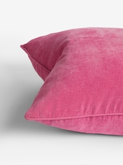 Fuchsia Pink 59 x 59cm Soft Velour Cushion - Image 6 of 6