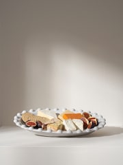 Truly Grey Pom Pom Serving Platter - Image 1 of 2