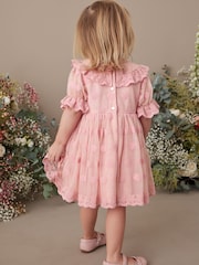 Pink Standard Fit (F) Butterfly Mary Jane Shoes - Image 10 of 10