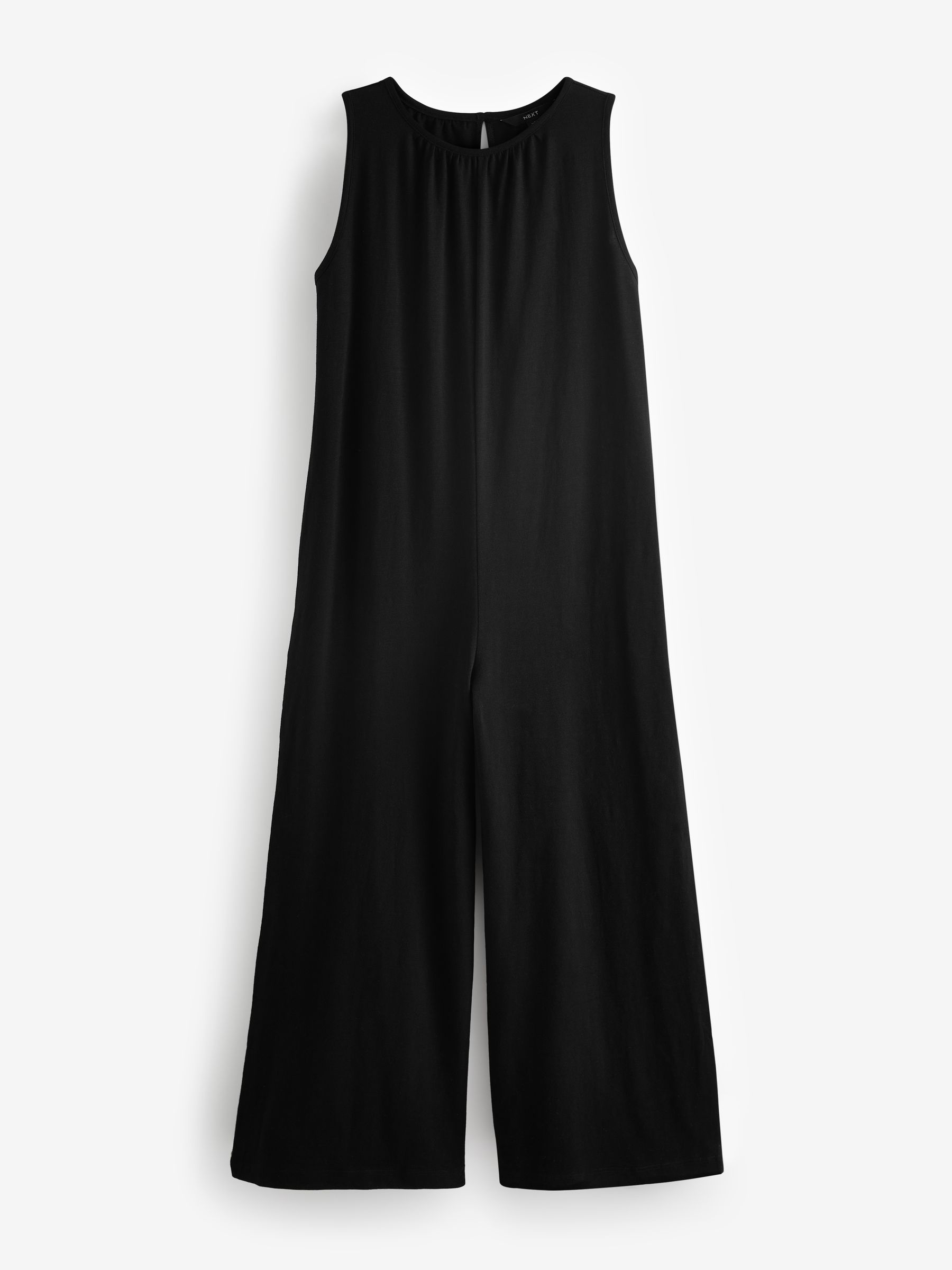 タグ付未使用 NEAU SLEEVELESS JUMPSUITオールインワン 黒 Sleeveless Halter Jumpsuit | White House Black Market