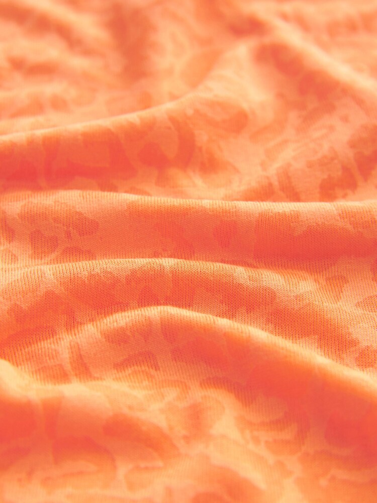 Orange Next Active Jersey Sports Animal Burnout Vest Top - Image 6 of 6