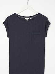 FatFace Blue Ivy Lace T-Shirt - Image 4 of 4
