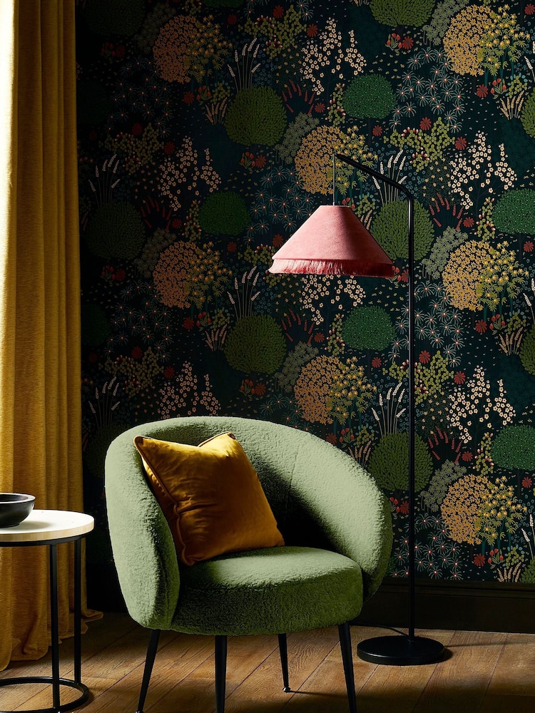 Graham & Brown Green Fable Forest 10M Wallpaper - Image 1 of 3