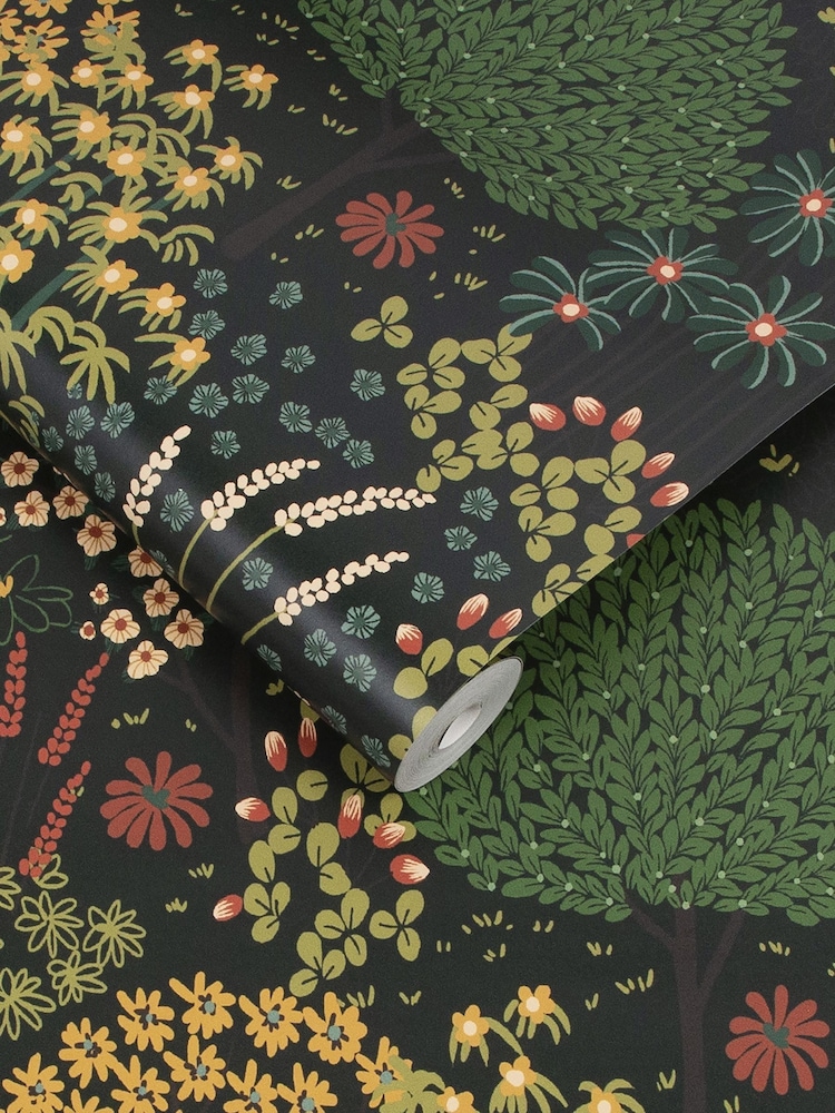 Graham & Brown Green Fable Forest 10M Wallpaper - Image 3 of 3