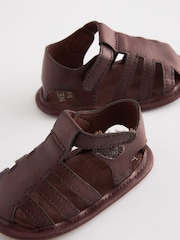 Brown Fisherman Baby Sandals (0-24mths) - Image 1 of 4
