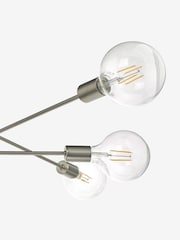 Dar Lighting Satin Chrome Alana 6lt Pendant - Image 3 of 4