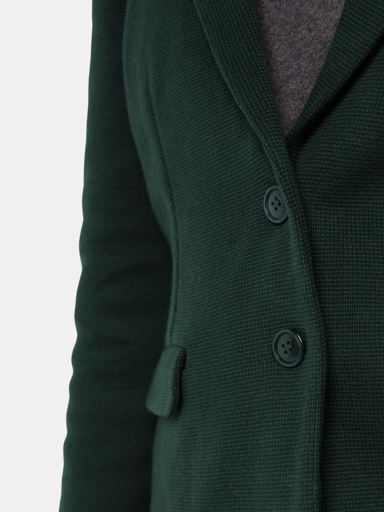 vert foncé - Veste Whistles slim en jersey - Image 4 of 5