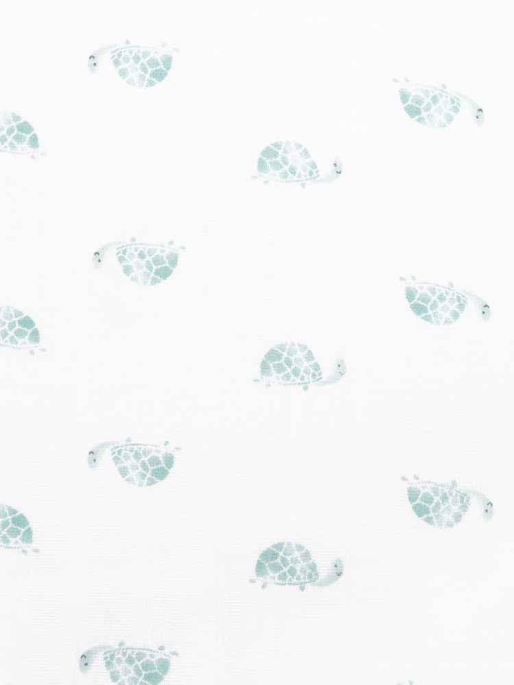 aden + anais White Large Cotton Muslin Blankets 2 Pack - Image 3 of 6
