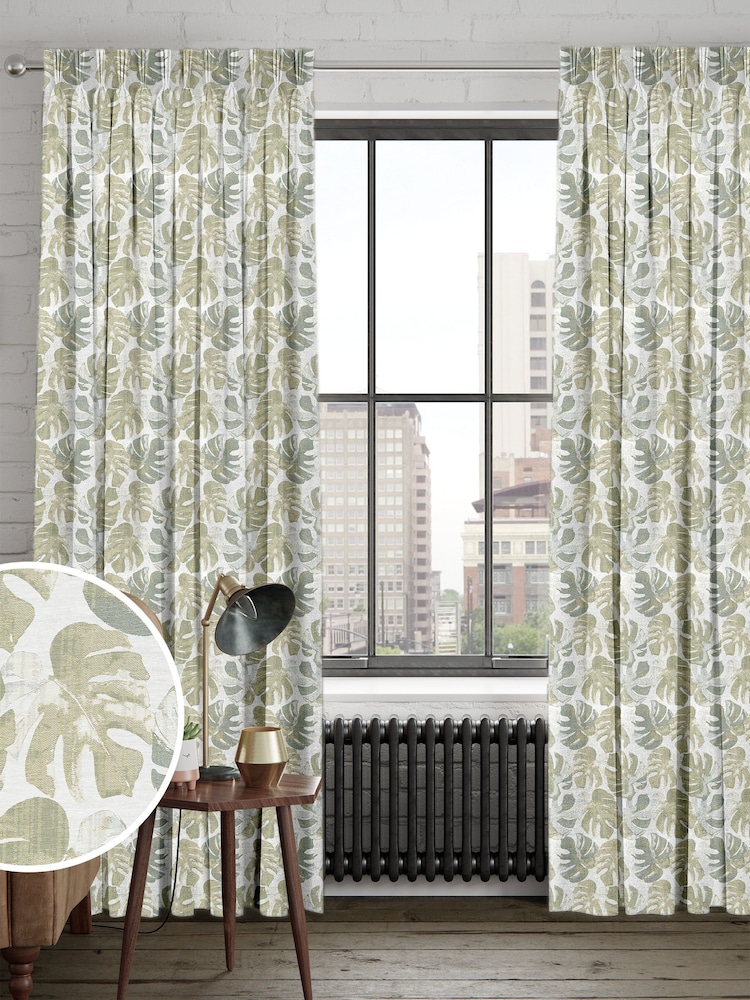 Green Lolli Made To Measure Curtains - Image 1 of 9
