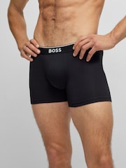 BOSS Dark Black Power Briefs 3 Pack - Image 2 of 6