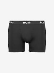 BOSS Dark Black Power Briefs 3 Pack - Image 6 of 6