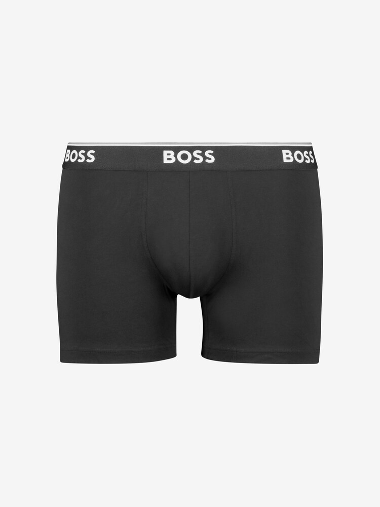 BOSS Dark Black Power Briefs 3 Pack - Image 6 of 6