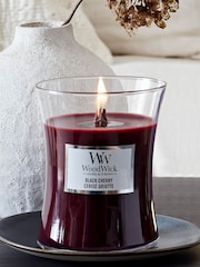 Woodwick Red Hourglass Cherry Jar Candle - Image 1 of 2