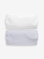Blue/White Lace Bandeau Bras 2 Pack - Image 5 of 6