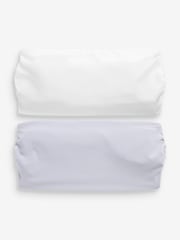 Blue/White Lace Bandeau Bras 2 Pack - Image 6 of 6
