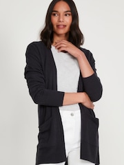 M&Co Blue Knitted Cardigan - Image 1 of 4