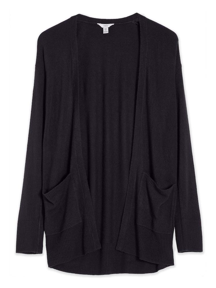 M&Co Blue Knitted Cardigan - Image 4 of 4
