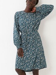 FatFace Green Hove Vintage Prairie Dress - Image 1 of 1