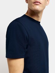 River Island Slim 100% bombažne majice 5 komplet - Slika 8 iz 8