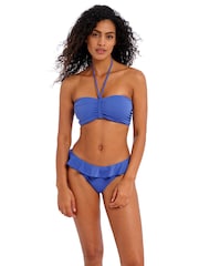 Freya Blue Jewel Cove Underwire Bandeau Bikini Top - Image 3 of 4