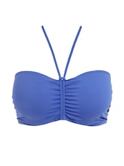 Freya Blue Jewel Cove Underwire Bandeau Bikini Top - Image 4 of 4