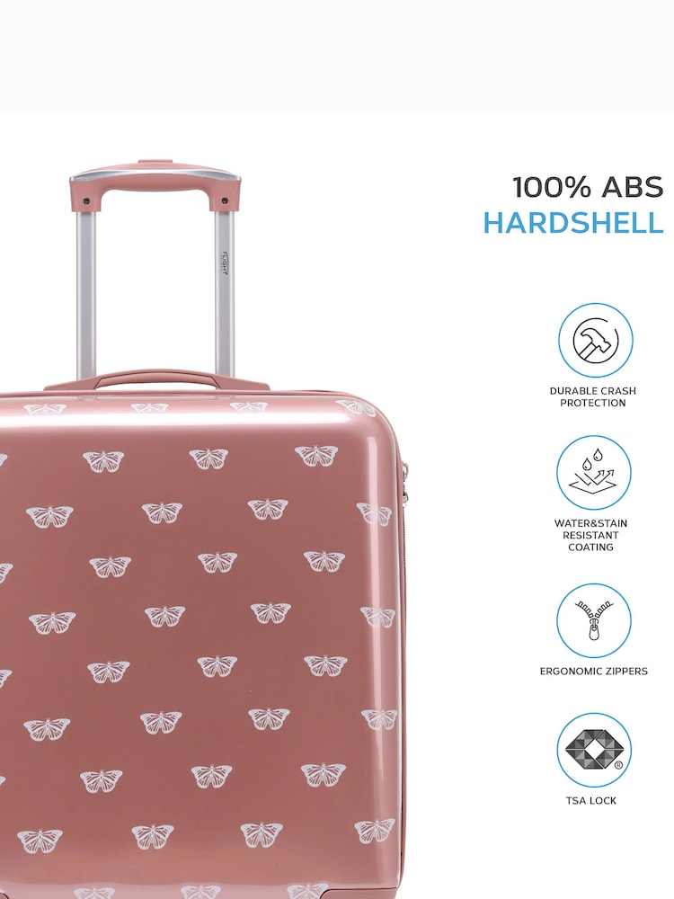 Flight Knight Medium Hardcase Printed Lightweight Check-In Suitcase With 4 Wheels - Image 2 of 7