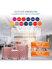 Flight Knight Medium Hardcase Printed Lightweight Check-In Suitcase With 4 Wheels - Image 6 of 7