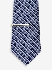 أزرق - Textured Ties And Clips 2 Pack - صورة 5 من 7