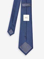 أزرق - Textured Ties And Clips 2 Pack - صورة 6 من 7