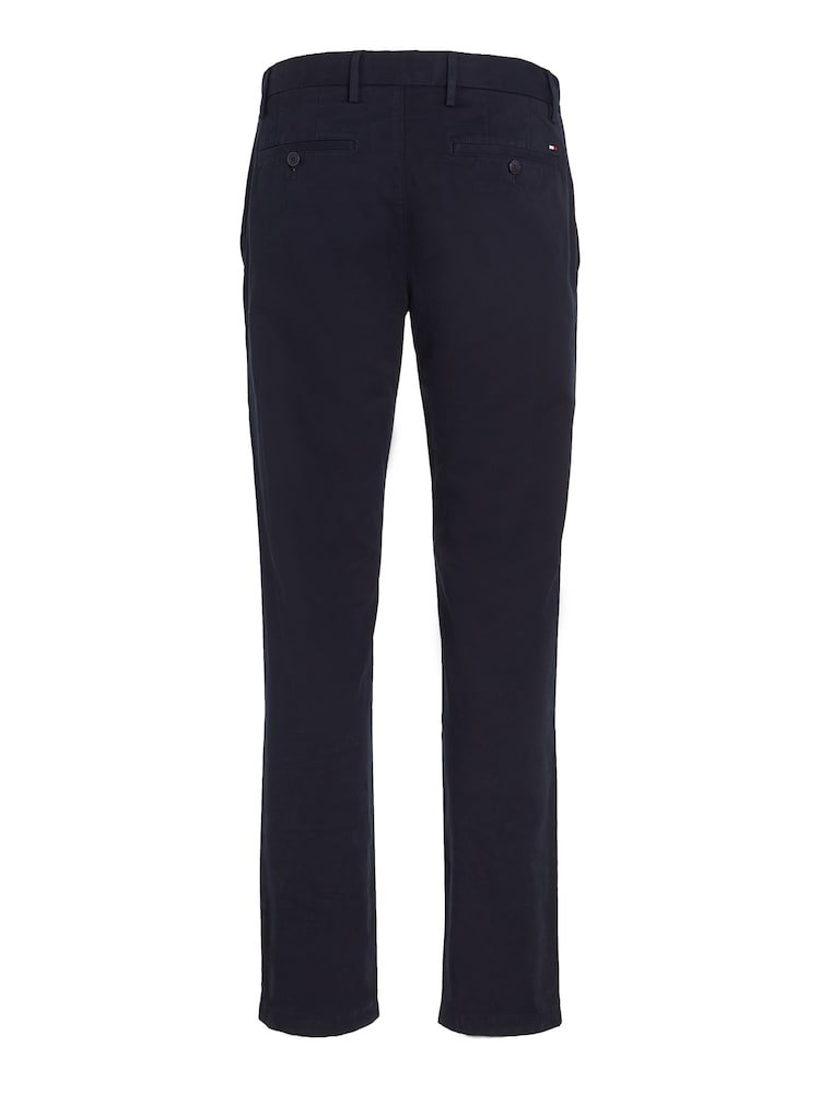 Tommy Hilfiger Blue Slim Bleecker Flex Chinos - Image 5 of 6