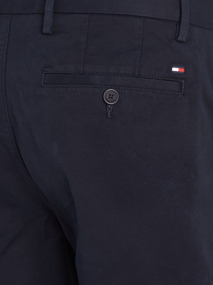 Tommy Hilfiger Blue Slim Bleecker Flex Chinos - Image 6 of 6