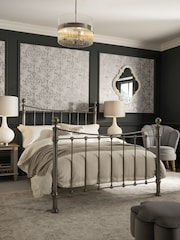 Laura Ashley Pewter Grey Hayworth Bed - Image 1 of 5