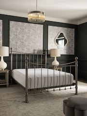 Laura Ashley Pewter Grey Hayworth Bed - Image 2 of 5
