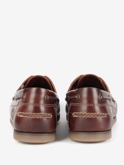 Barbour® Dark Brown Wake Boat Shoes - Image 4 of 7