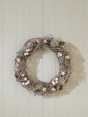 Bayswood Silver Twig Christmas Wreath - Image 1 of 4
