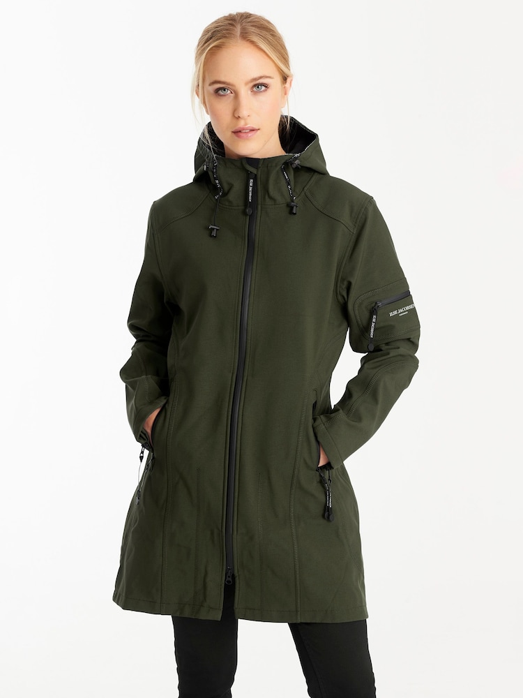 Ilse Jacobsen Waterproof Functional Softshell Raincoat - Image 2 of 5