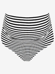 JoJo Maman Bébé Black White Stripe Stripe Maternity Tankini Set - Image 5 of 5