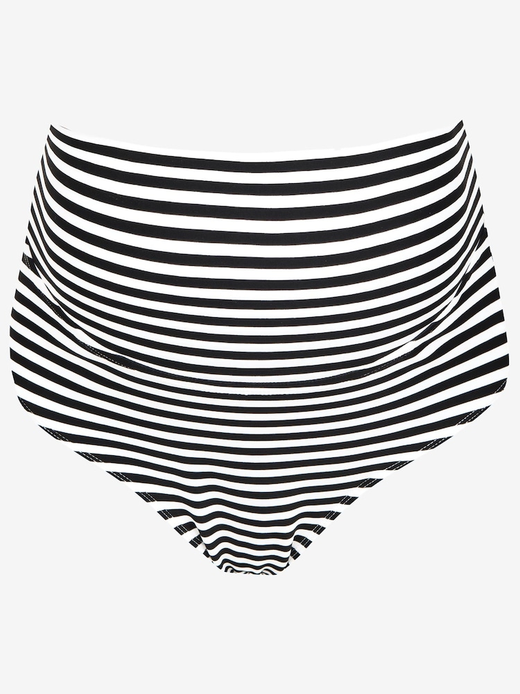 JoJo Maman Bébé Black White Stripe Stripe Maternity Tankini Set - Image 5 of 5