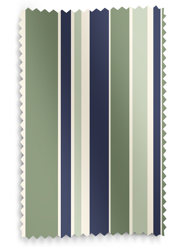 Green Huddson Made To Measure 100% Cotton Curtains - Image 9 of 9