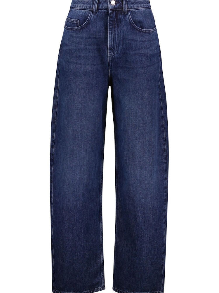 Baukjen Blue Wide Leg Jeans - Image 4 of 4