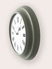 Laura Ashley Green Brookvale Large Station Clock - Image 3 of 5