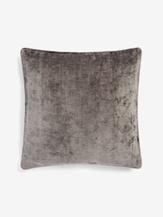 Mink Brown 59 x 59cm Camilla Chenille Cushion - Image 3 of 4