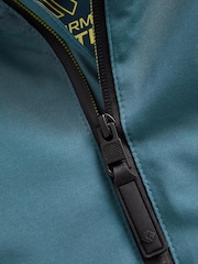 Teal Blue Waterproof Fleece Lined Coat (3-17yrs) - Image 6 of 7