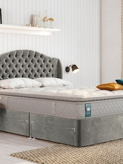 Sealy Silver Fox Enhance Ashton Mattress and Storage Divan Base Set - Image 1 of 7