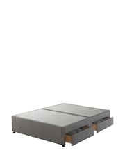 Sealy Silver Fox Enhance Ashton Mattress and Storage Divan Base Set - Image 2 of 7
